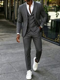 Men’s 3-Piece Tailored Suit Set